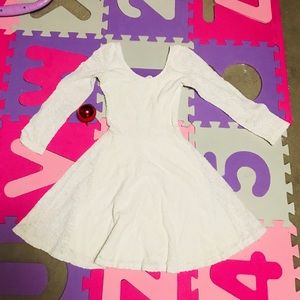 Off-White Ambercrombie & Fitch lace Dress